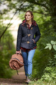 Women's Quilted Toggle Puffer Jacket