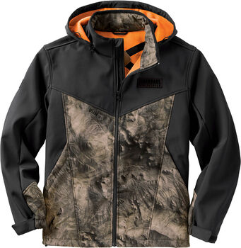 Men's Concealed Carry Mossy Oak Camo Softshell Jacket