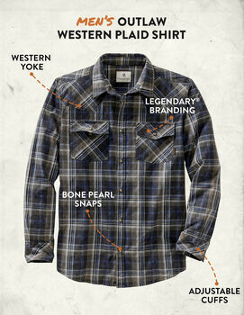 Men's Outlaw Western Shirt
