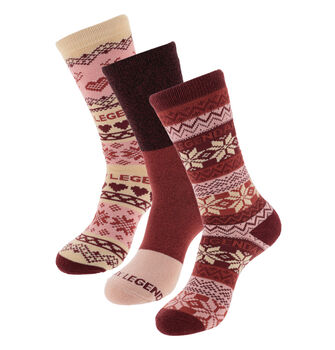 Women's Toasty Toes 3-Pack of Socks