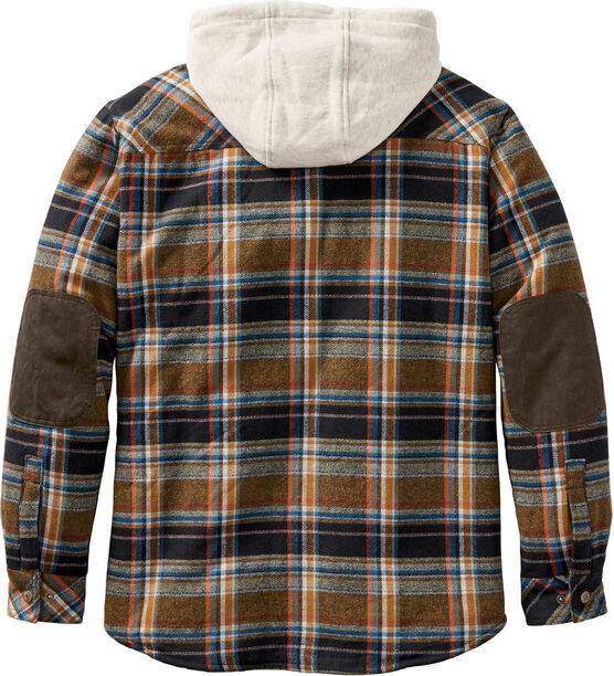 Shop Men's Camp Night Berber Lined Hooded Flannel | Legendary Whitetails