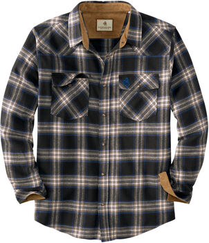 Men's Stockyards Shotgun Western Flannel Shirt