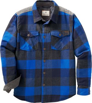 Men's Woodsman Heavyweight Flannel Shirt Jacket