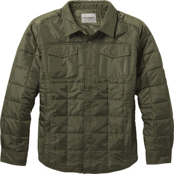 Legendary Outdoors Men's Performance Quilted Shirt Jacket