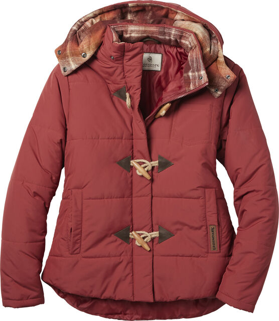Women's Quilted Toggle Puffer Jacket