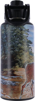Legendary Painted Landscape Scene 32 oz Water Bottle