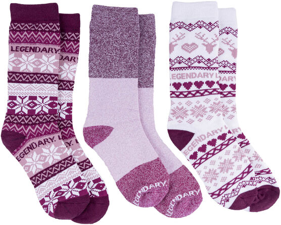 Women's Toasty Toes 3-Pack of Socks