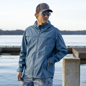 Men's Water Resistant Fishing Rain Jacket