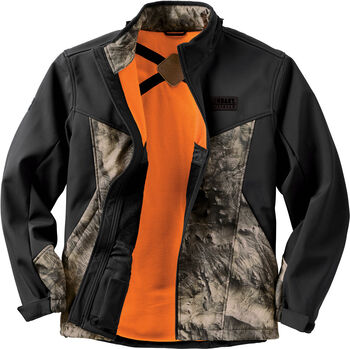 Men's Concealed Carry Mossy Oak Camo Softshell Jacket