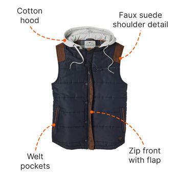 Men's Legendary Outdoors Scrambler Puffer Vest