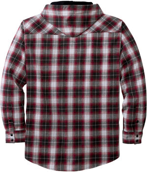 Men's Backwoods Hooded Flannel Shirt