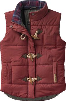 Women's Quilted Toggle Puffer Vest