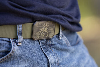Men's Stretch Nylon Groove™ Belt with Magnetic Buckle