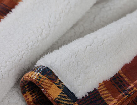 Cozy warm sherpa lining