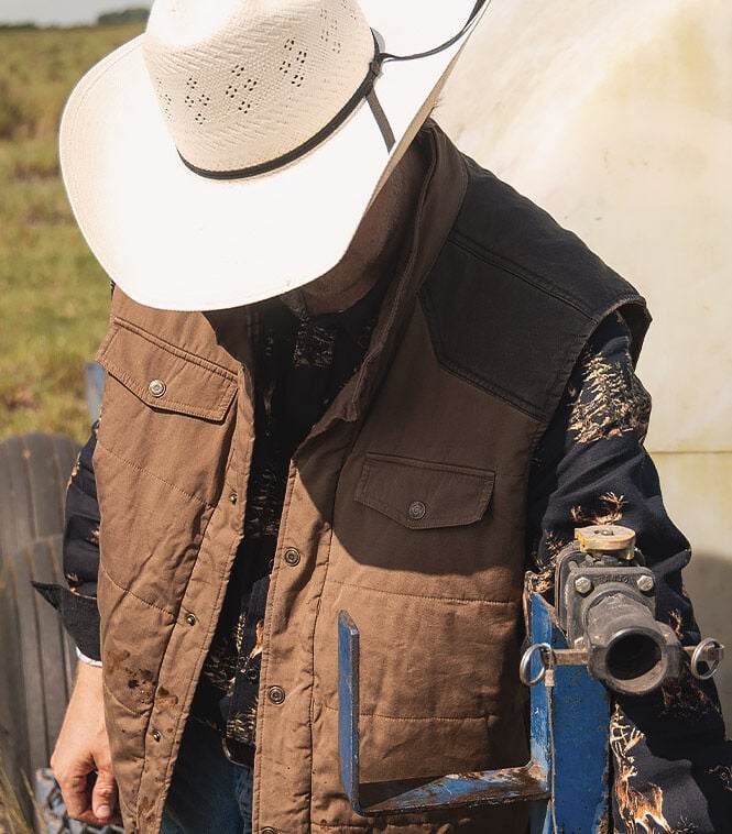 Men's Longhorn Rancher Vest