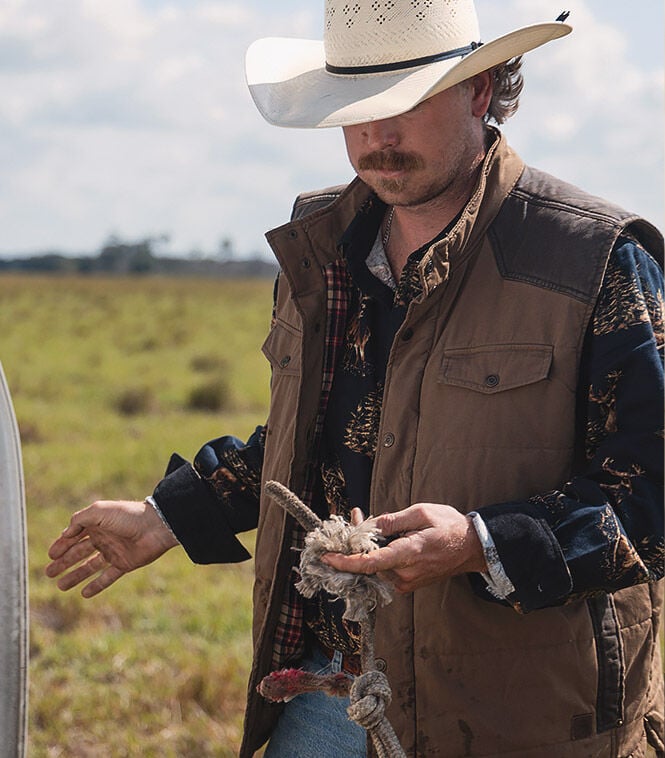 Men's Longhorn Rancher Vest