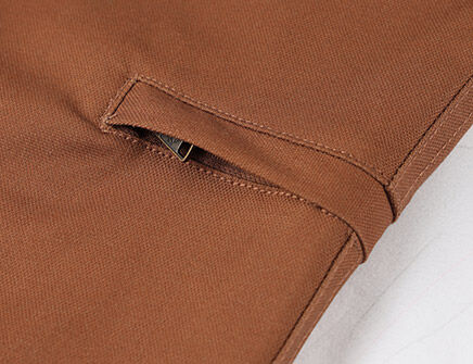Zip-secured utility pocket