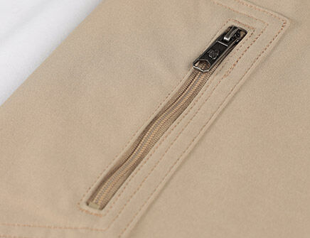 Secured zippered pocket