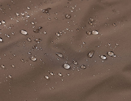 DWR water repellent finish