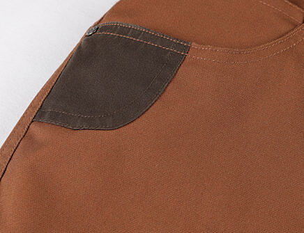 Waxed canvas patch