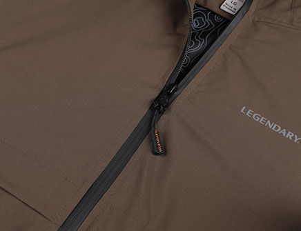 Rubberized zippers