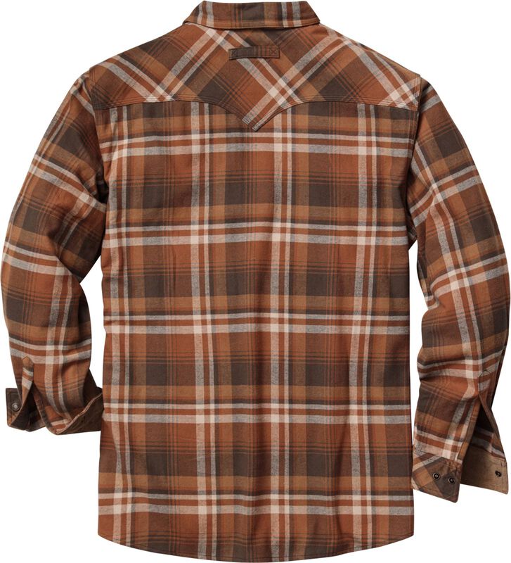 Men's Shotgun Western Flannel Shirt image number 1