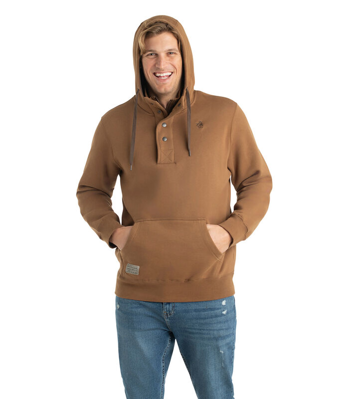 Men's Tough as Buck 1/4 Zip Action Hoodie image number 2