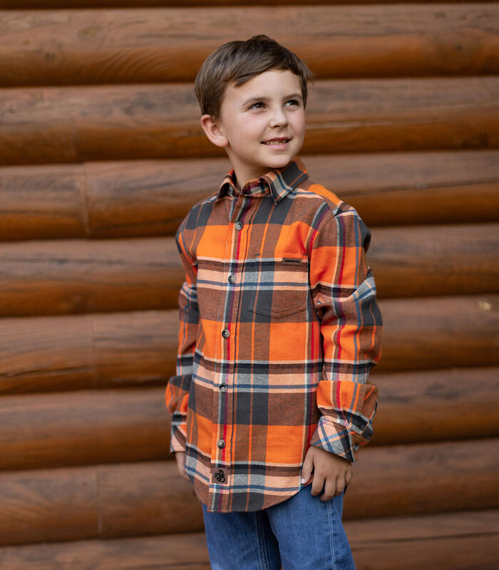 Youth Lumberjack Flannel Shirt image number 2