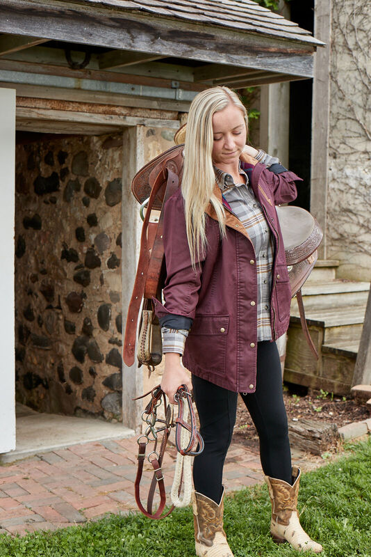 Women's Saddle Country Shirt Jacket image number 4