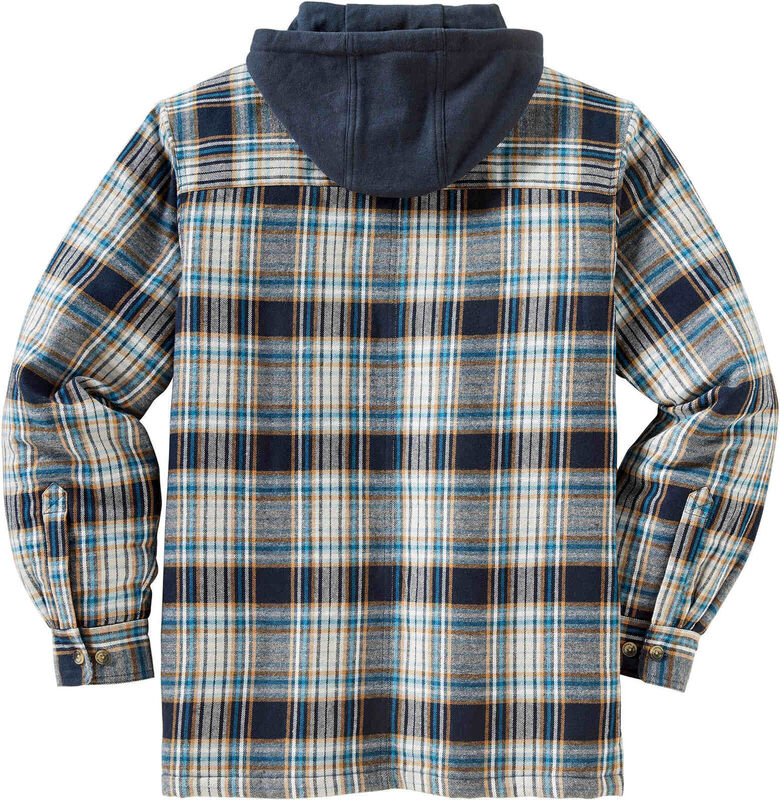 Men's Maplewood Hooded Flannel Shirt Jacket image number 1