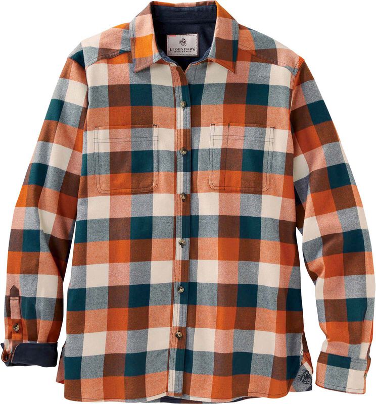 Women's Legendary Comfort Fit Flannel Shirt image number 0
