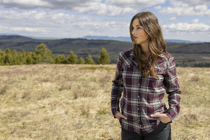 Women's Comfortable Performance Flannel Shirt image number 4