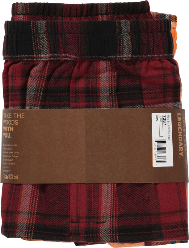 Mens Boxer Short 2 Pack image number 5