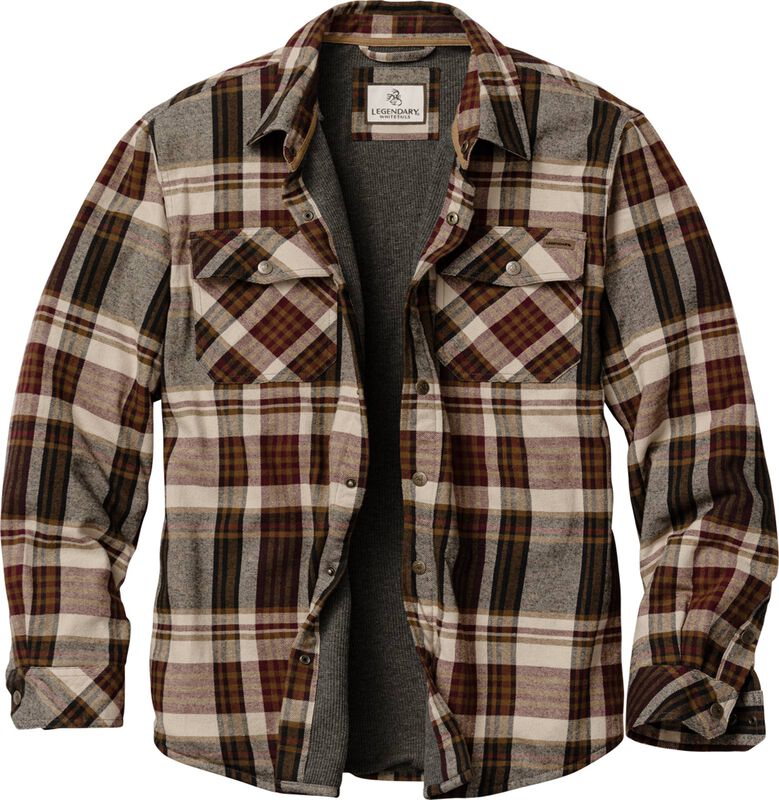 Men's Archer Thermal Lined Flannel Shirt Jacket image number 0