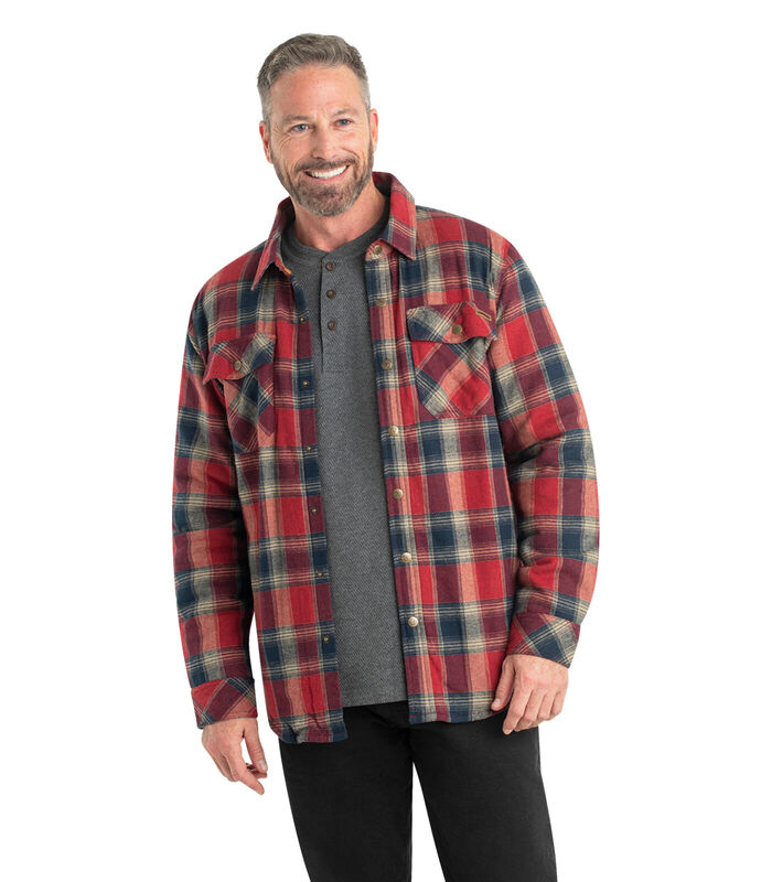 Men's Archer Thermal Lined Flannel Shirt Jacket image number 3