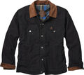 Men's Concealed Carry Hideout Flannel Lined Canvas Jacket