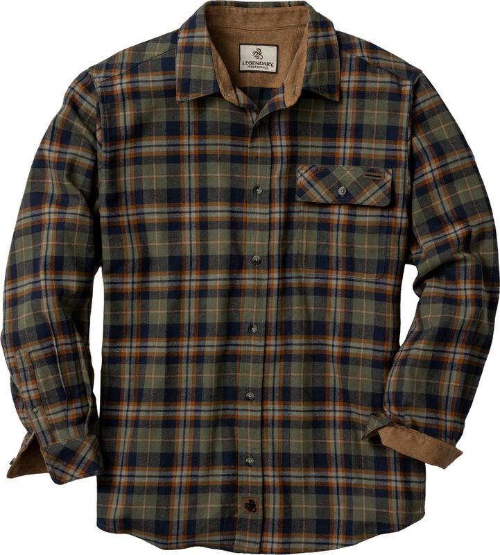 Men's Buck Camp Flannel Shirt image number 0