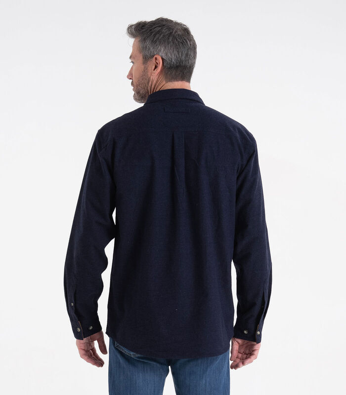Men's Legendary Stretch Flannel Shirt Solid Heather image number 3