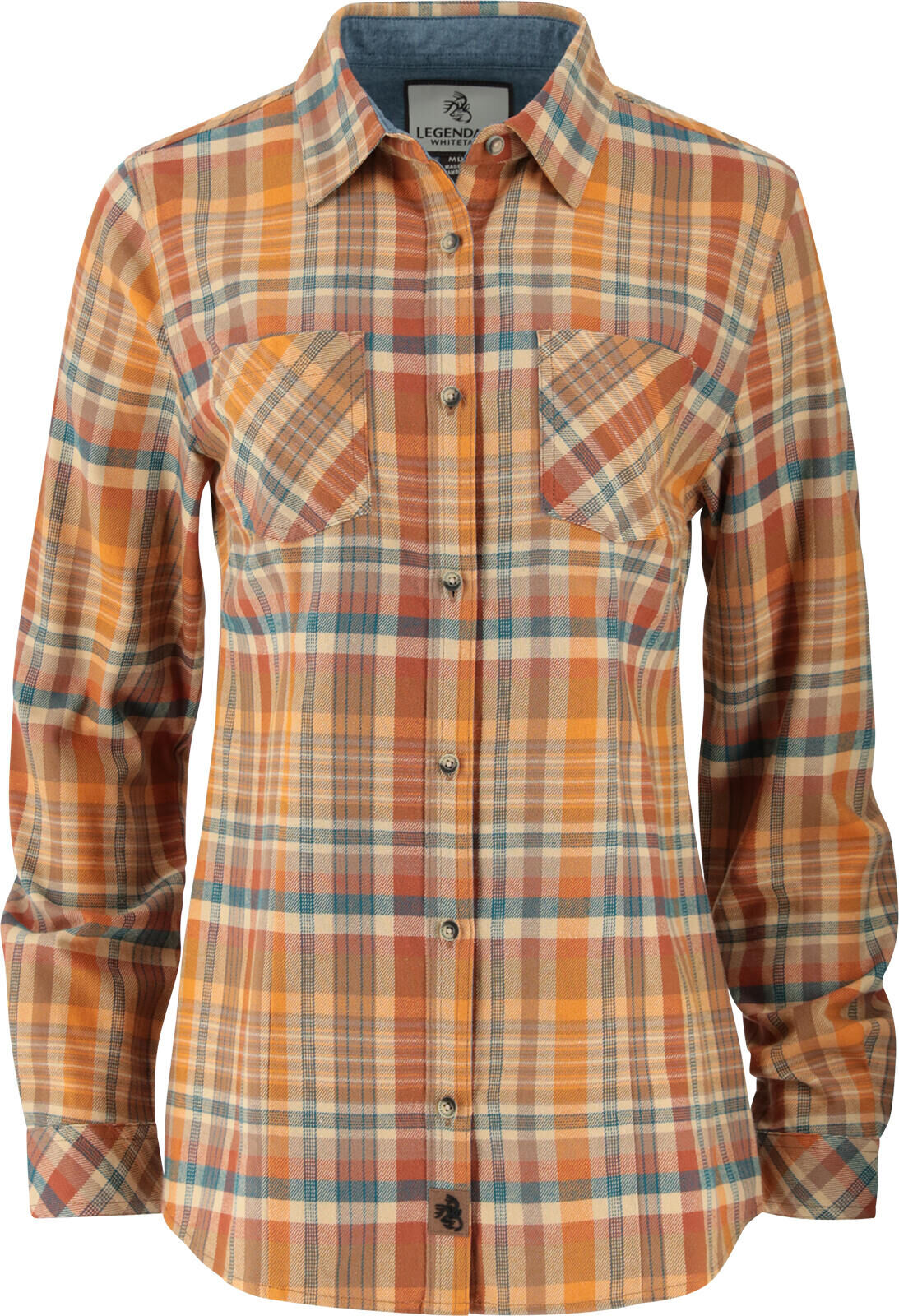 Women's pullover flannel shirt top