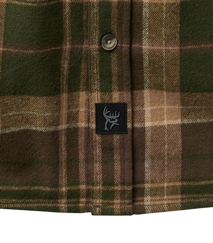 Men's Buck Commander Legacy Flannel Shirt image number 3
