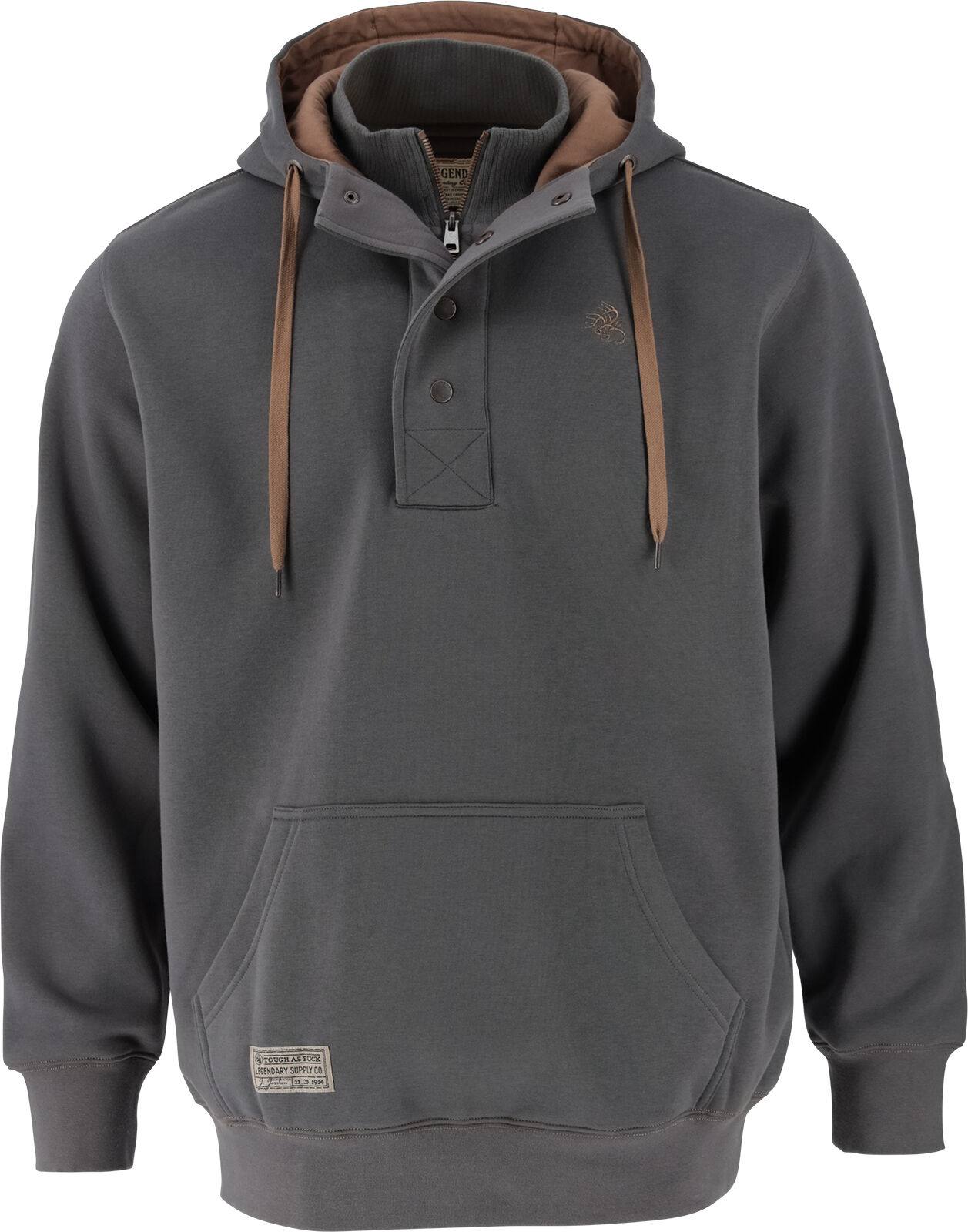 Men's North Woods Berber Lined Zip Front Hoodie
