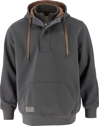 Men's Tough as Buck 1/4 Zip Action Hoodie