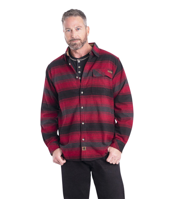 Men's Buck Camp Flannel Shirt image number 3