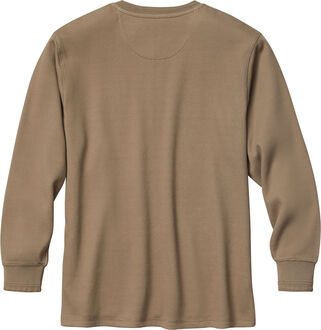 Men's Tough as Buck Double Layer Thermal Henley Shirt