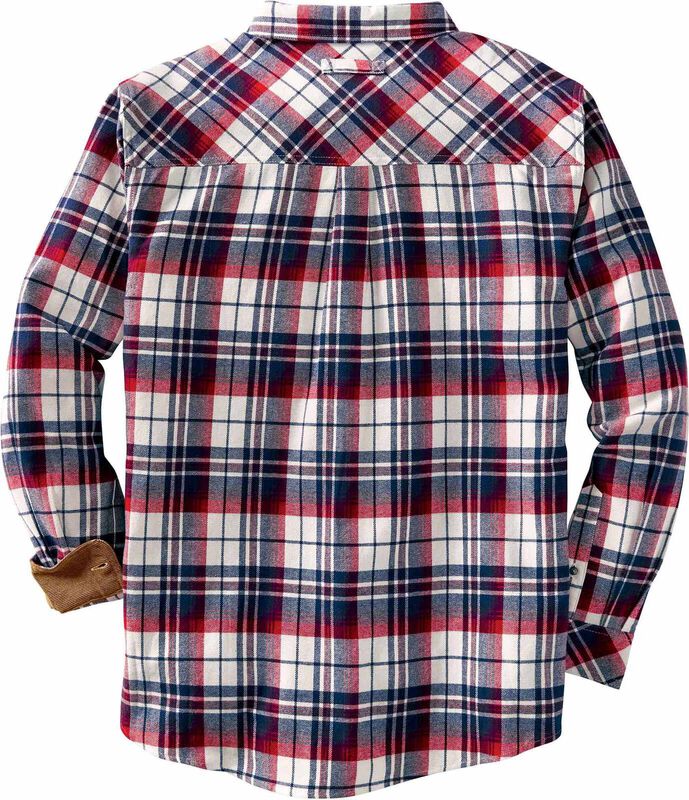 Men's Buck Camp Flannel Shirt image number 1