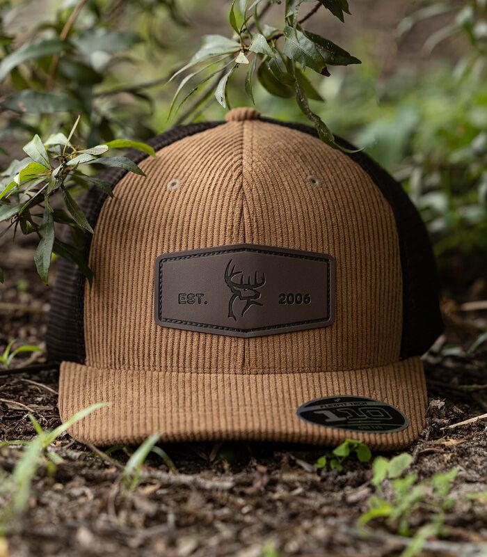 Buck Commander Corduroy Leather Patch Hat image number 5
