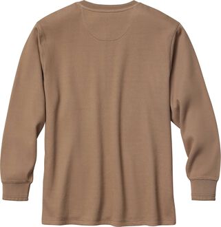 Men's Tough as Buck Double Layer Thermal Henley Shirt