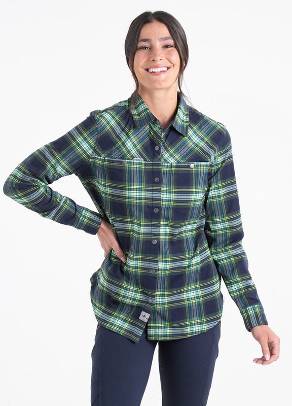 Women's Comfortable Performance Flannel Shirt image number 4