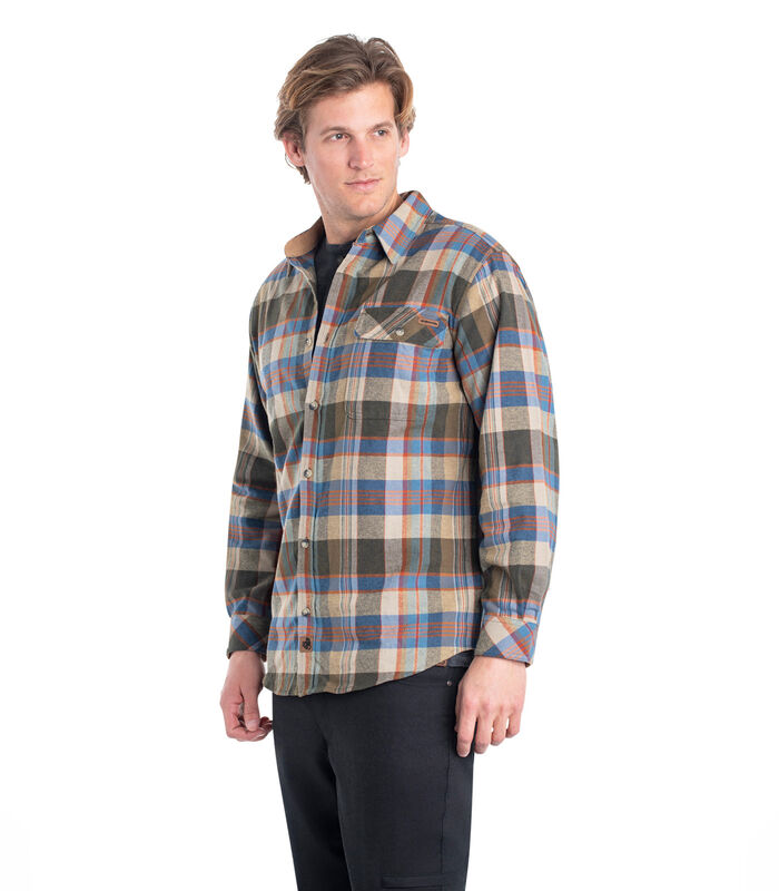 Men's Buck Camp Flannel Shirt image number 2