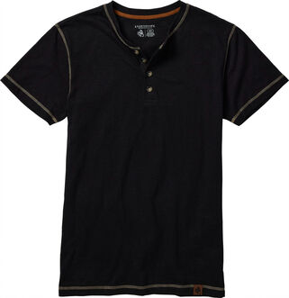 Men's Maverick Slub Henley Short Sleeve Shirt